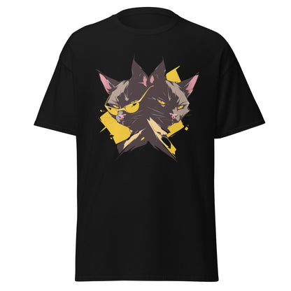 Two Cat Night Duo Unisex Tee