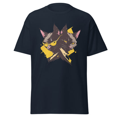 Two Cat Night Duo Unisex Tee