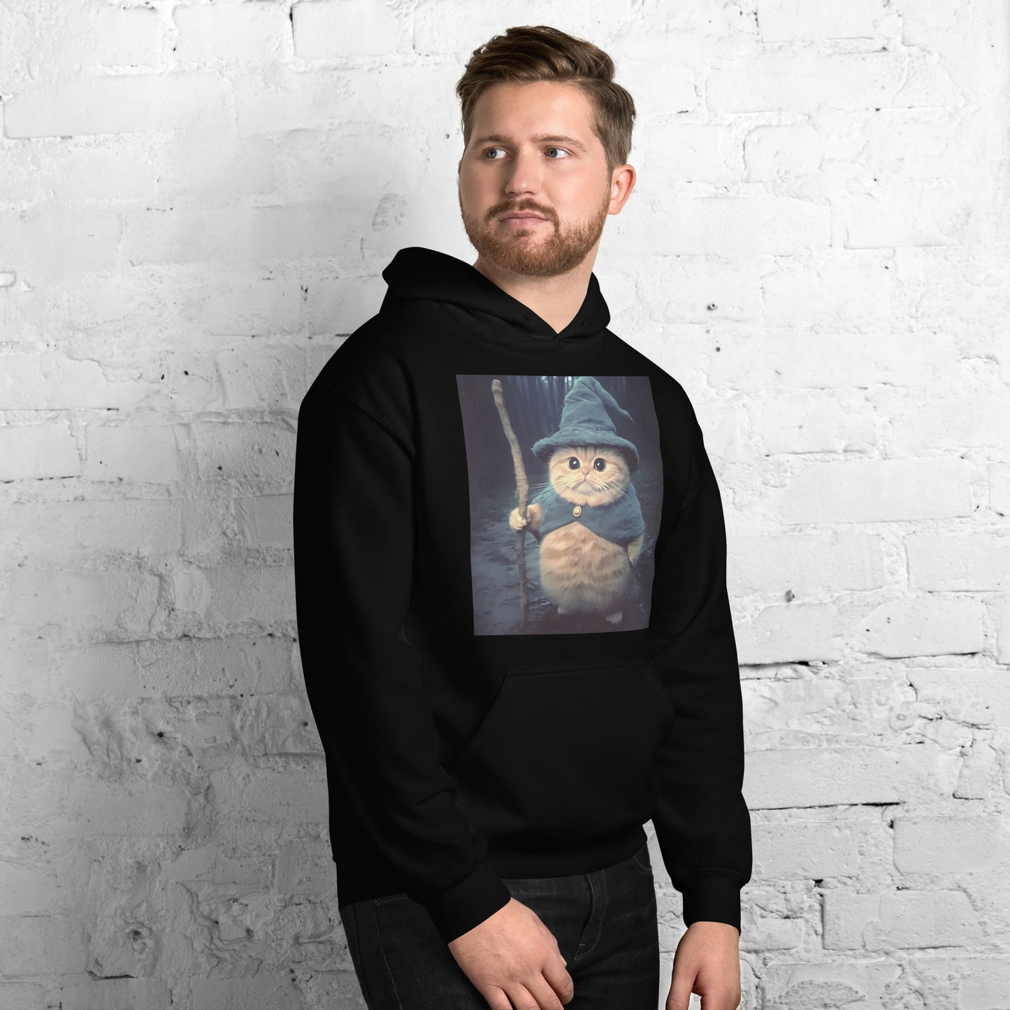 Wizard Cat Unisex Hoodie