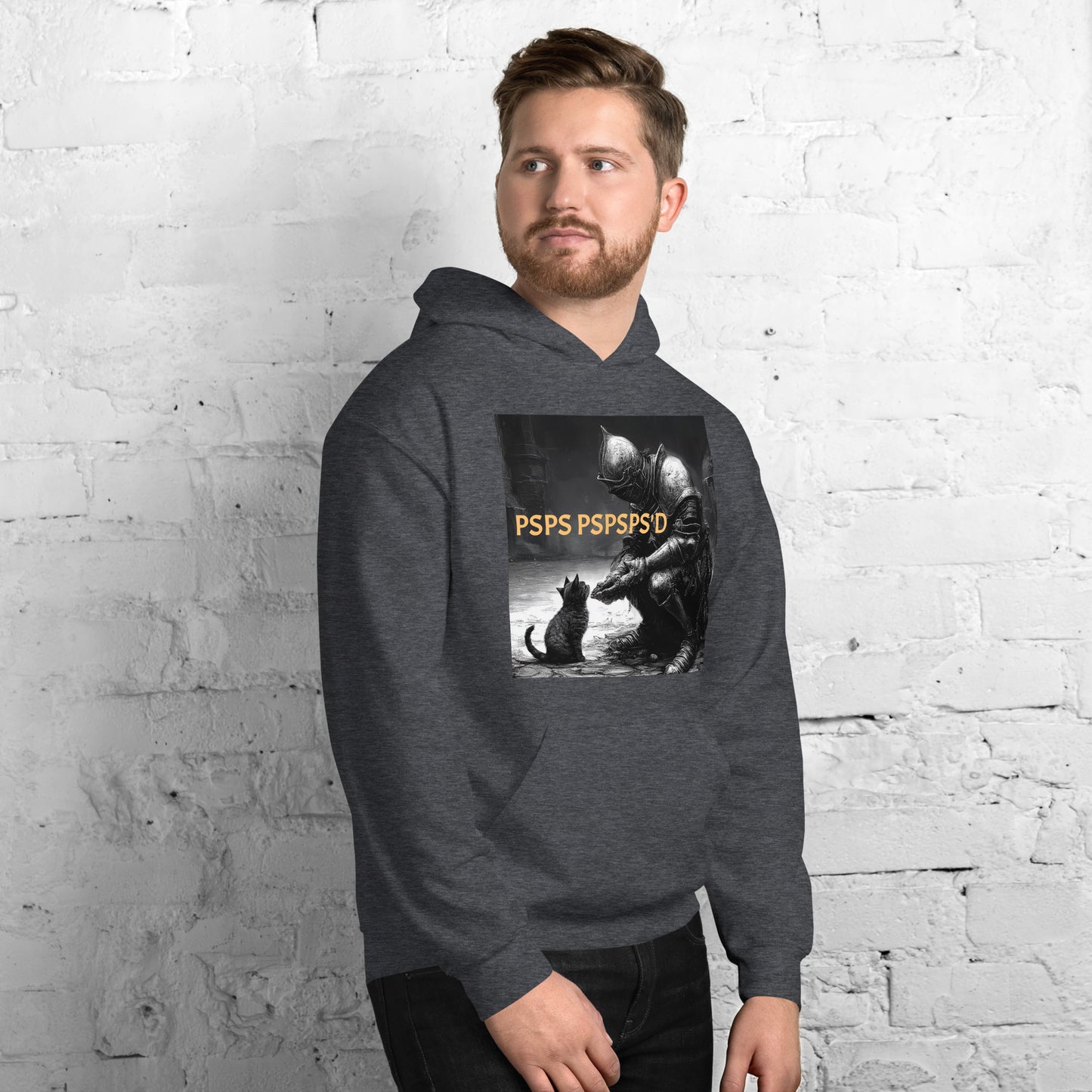 Cat and Knight Unisex Hoodie