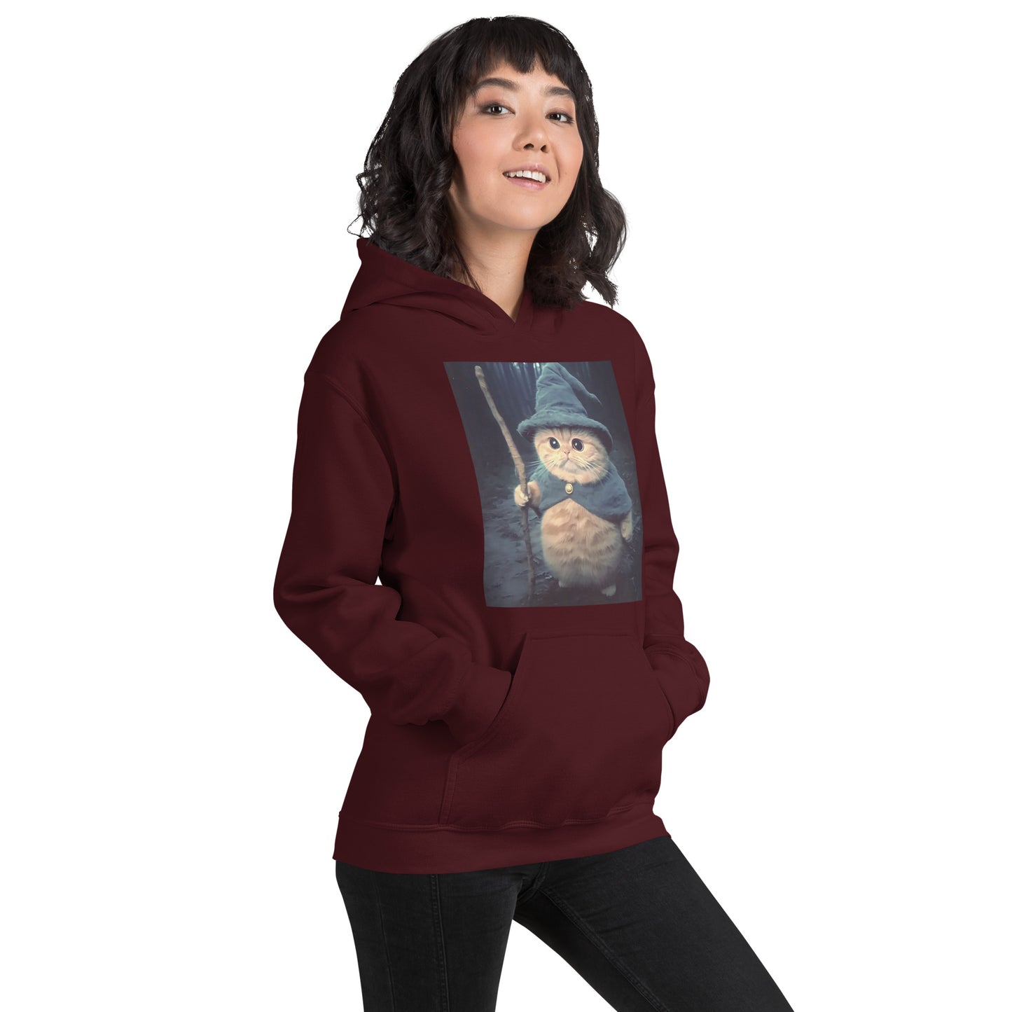 Wizard Cat Unisex Hoodie