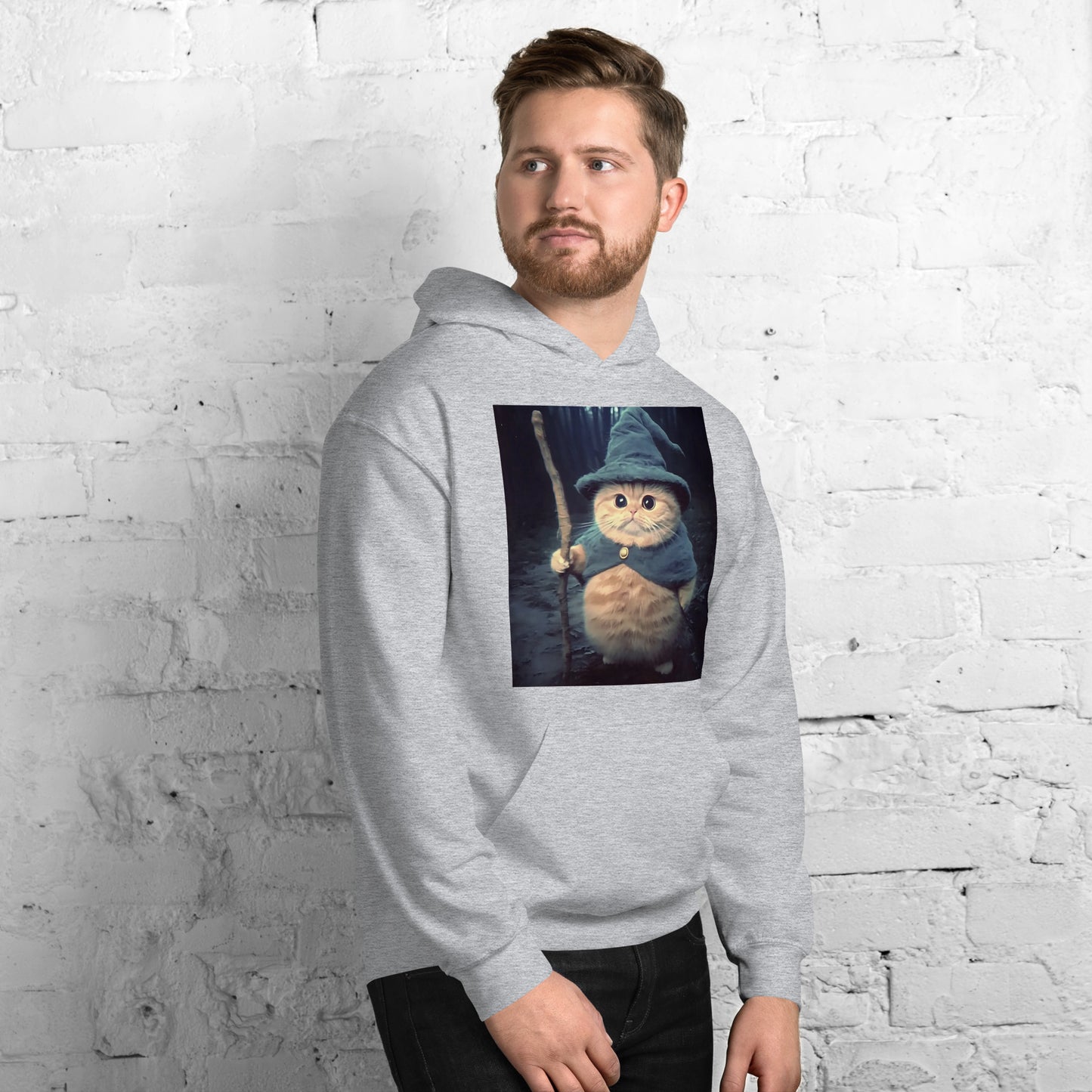 Wizard Cat Unisex Hoodie