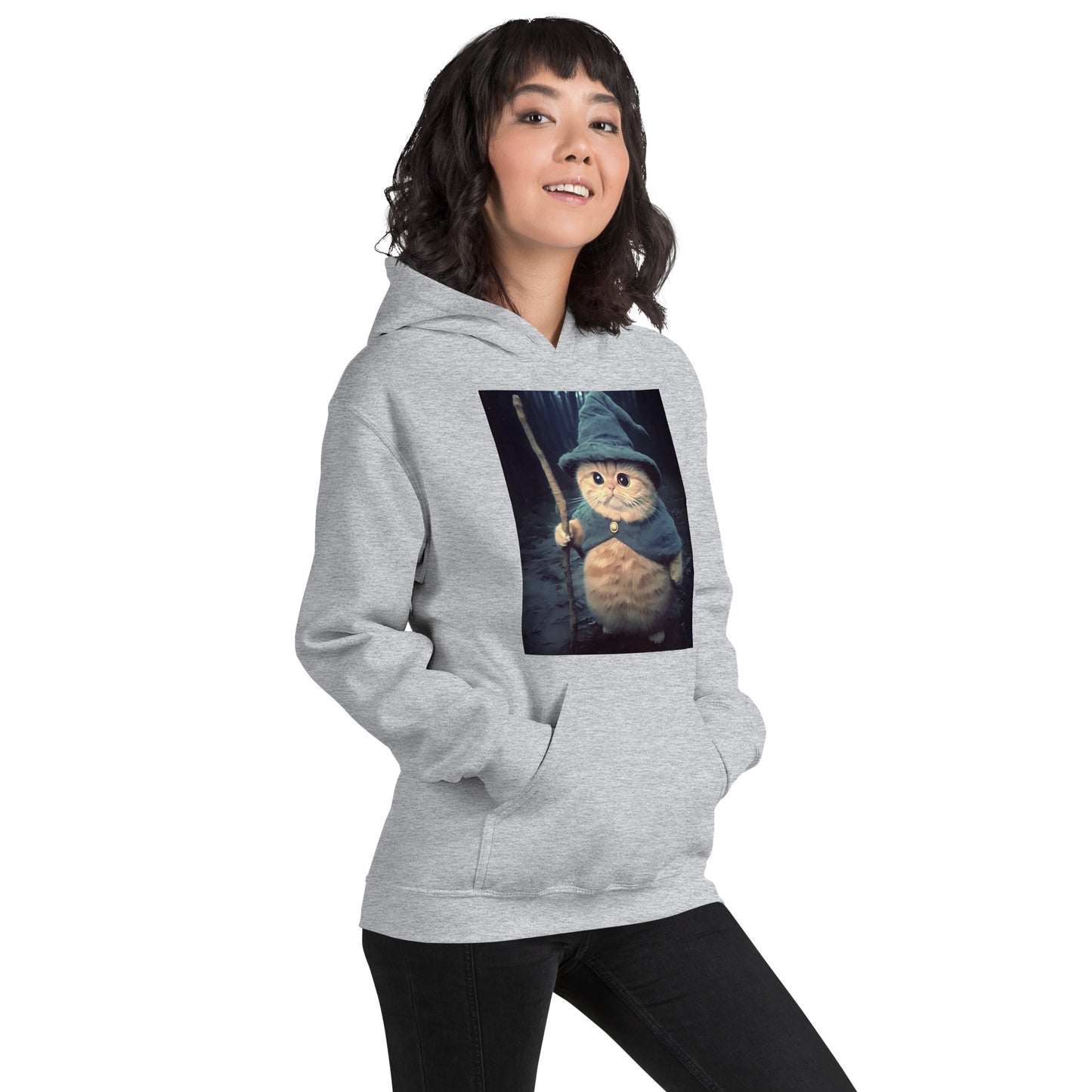 Wizard Cat Unisex Hoodie