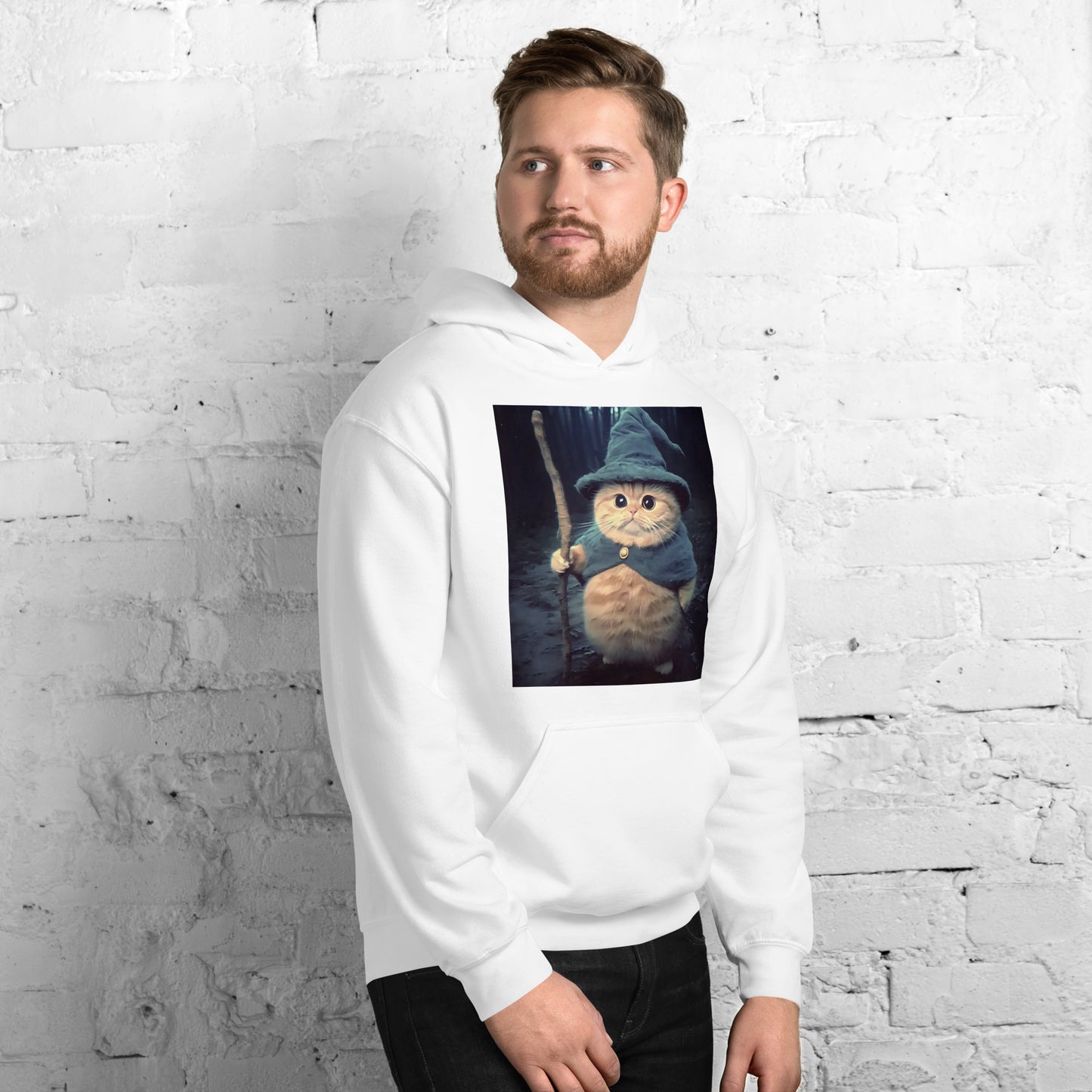 Wizard Cat Unisex Hoodie