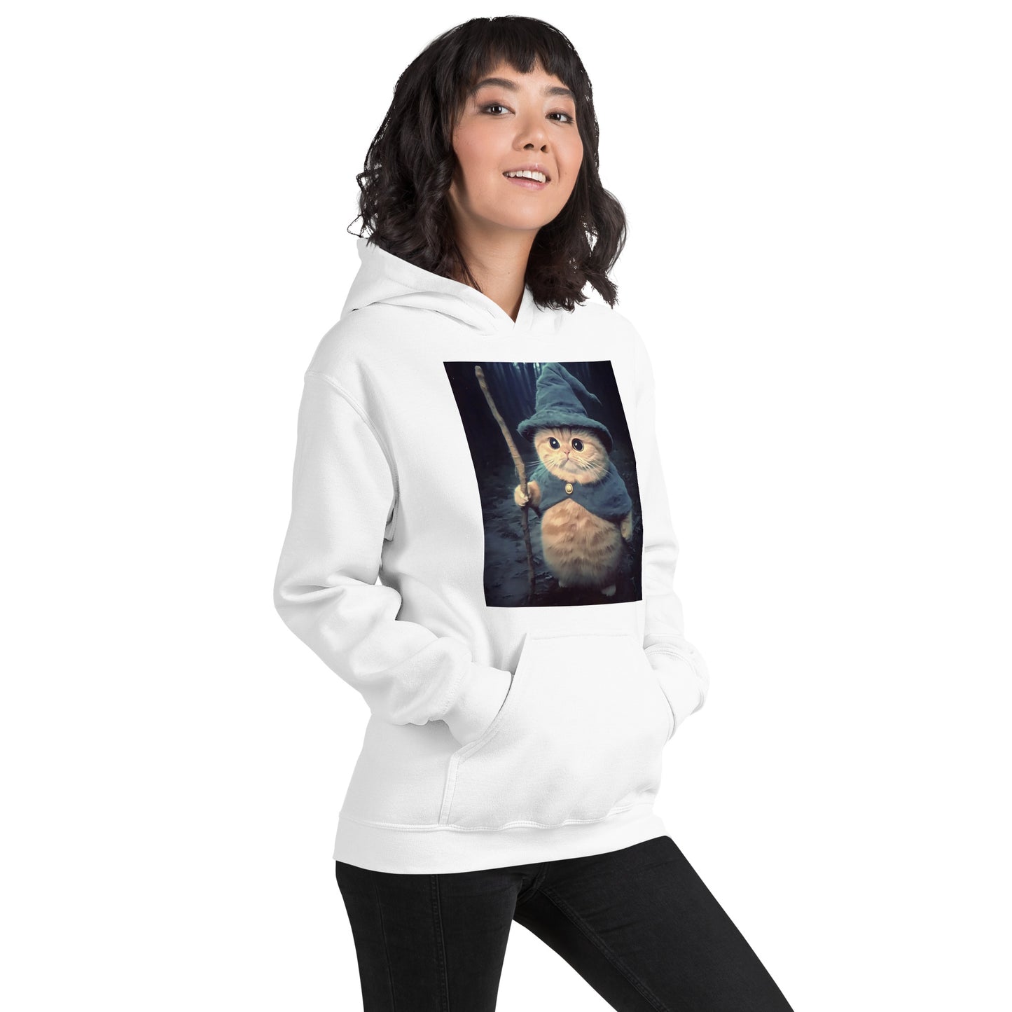 Wizard Cat Unisex Hoodie